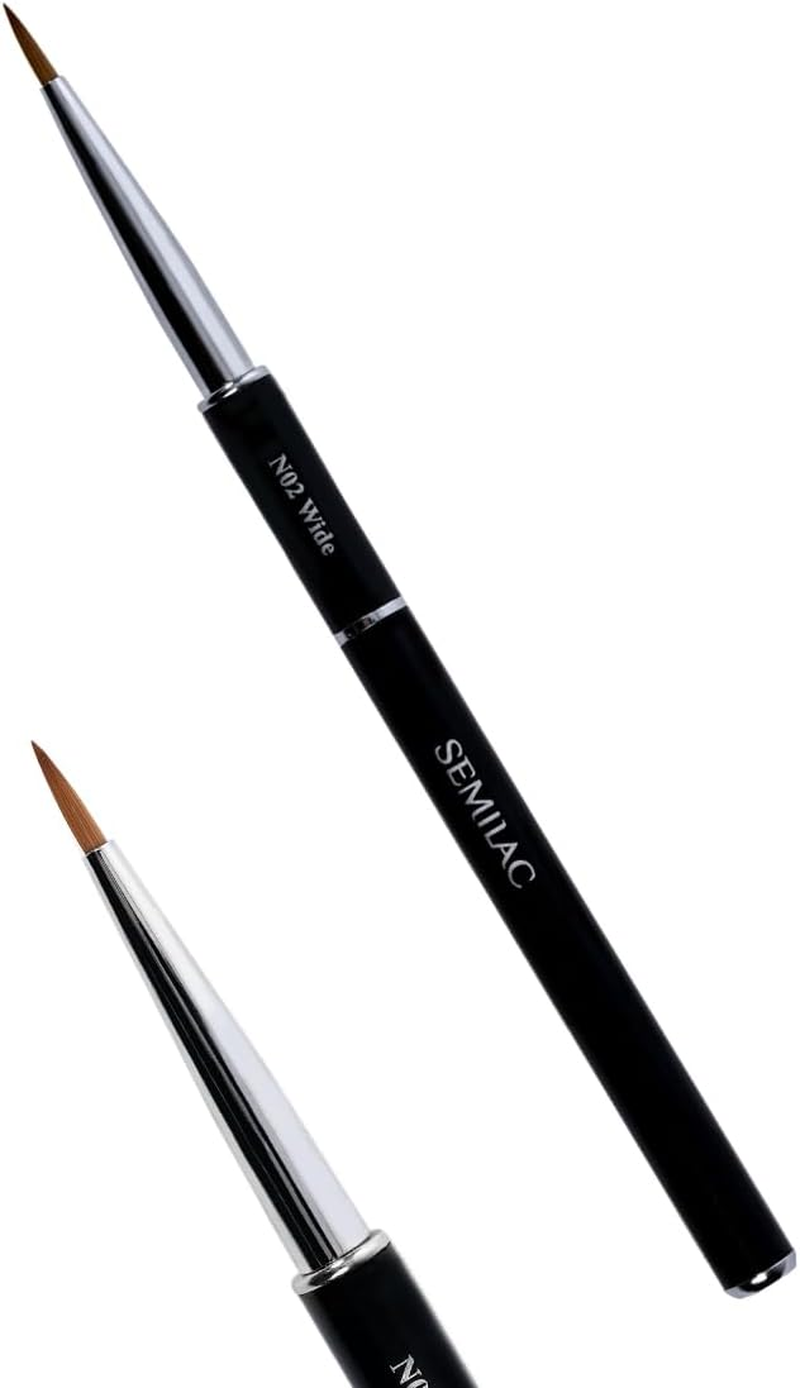 N02 Semilac Wide Nail Art Brush image number 4