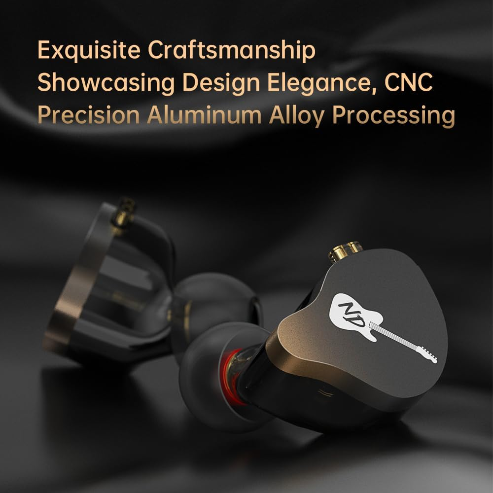 Hifi Kingdom DD3 10Mm Dual Cavity Dynamic Driver In-Ear Monitor MIC Blue ND Earphones