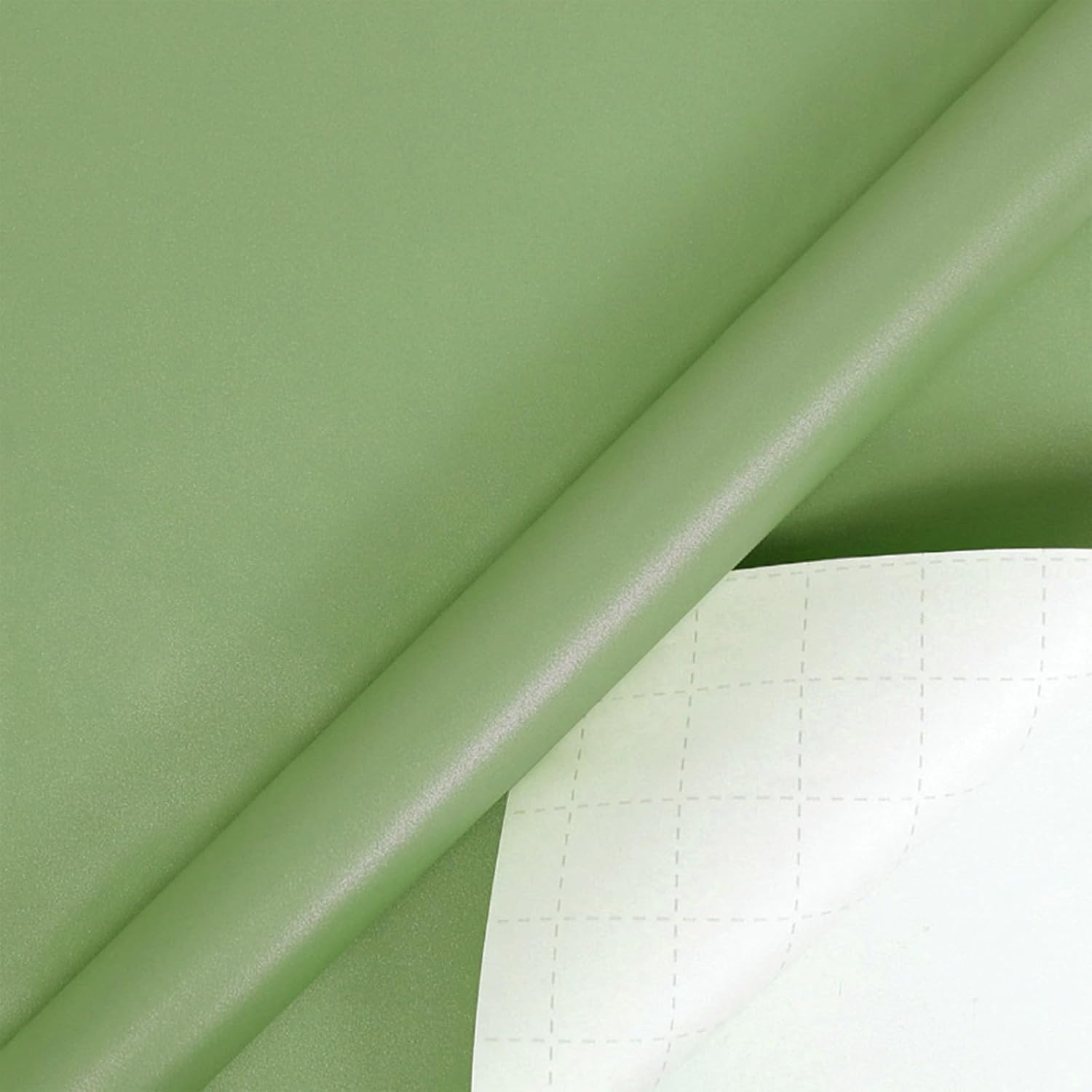 Fayrvind Sage Green Wrapping Paper Roll, 17 Inch X 32.8 Feet Solid Color Pearlescent, Luxury Gift Wrapping Paper for Baby Shower, Wedding, Birthday, Christmas, DIY Project, Gift Wrap Paper Roll image number 6