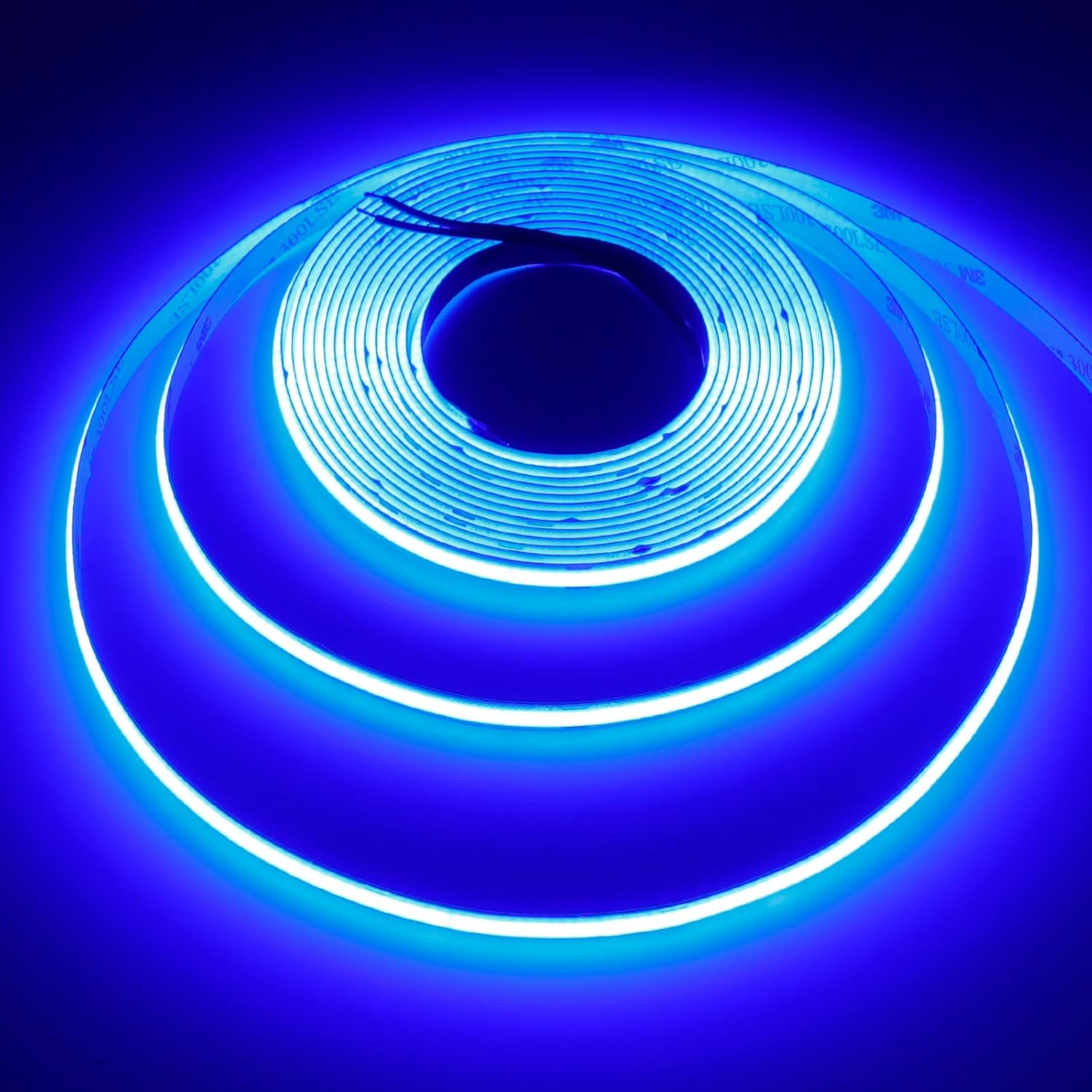 GOMING 24 V 5 M COB LED Strip Blue LED Strip 480 LED/M LED Strip Self-Adhesive High Brightness Not Waterproof IP20 Light Strip for Indoor Home Decoration (Power Supply Not Included) image number 6