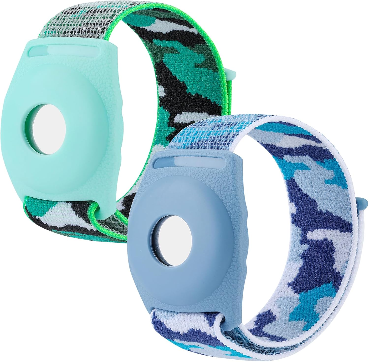 2 Packs Princess Medallion Holder Accessories,Carnival Ocean Medallion Holder Princess Medallion Holder Wristband for Adult Men Women Kids