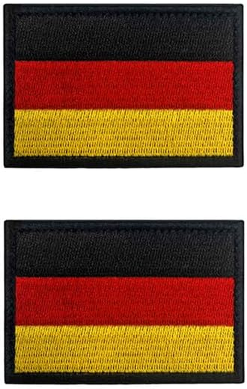 2 PCS Poland Polish Army Eagle Flag Patch Hook and Loop Embroidered National Eagle Emblem Patch for Team Work Clothes Jersey Backpack Caps Travel Biker Tactical Military