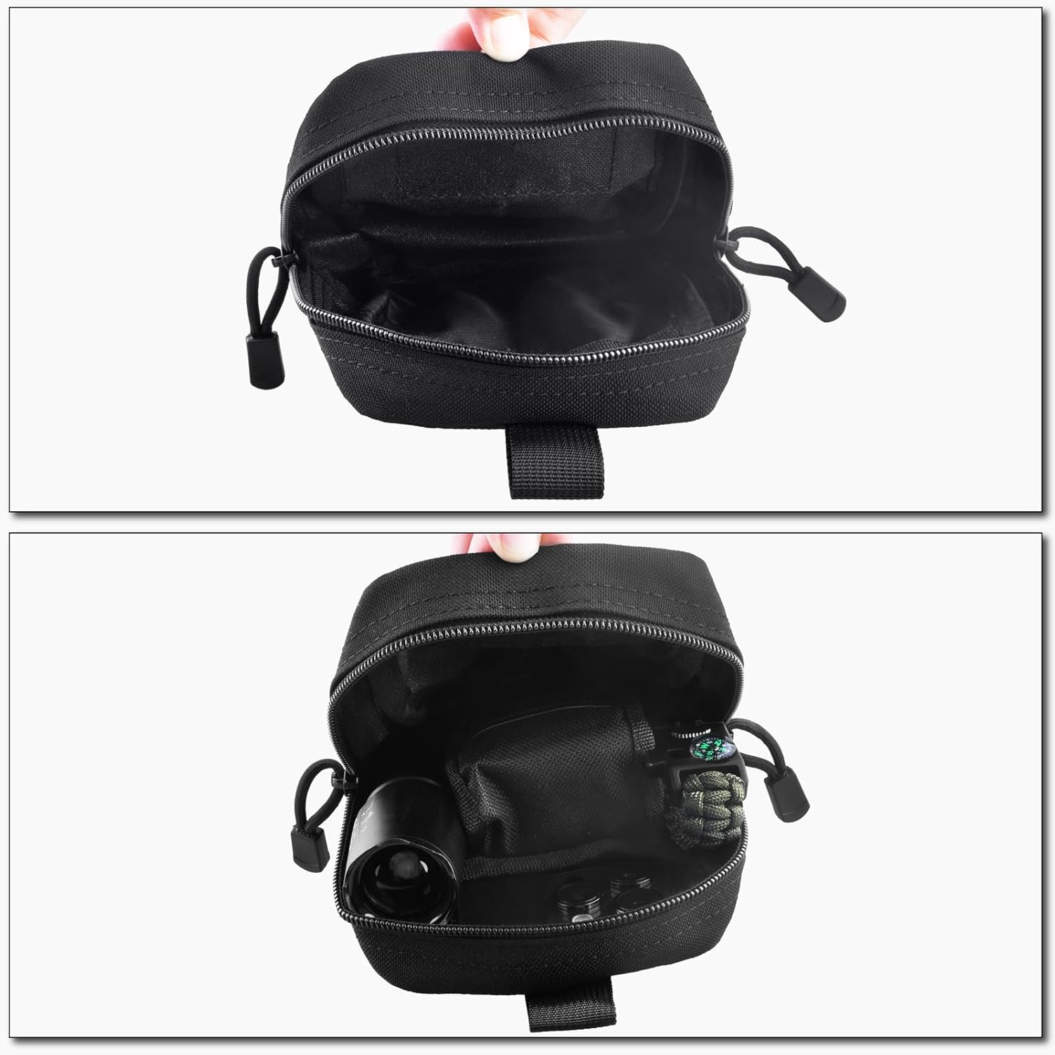 TRIWONDER Tactical Pouch Molle Pouches EDC Utility Pouch Bags Tool Pouch Waist Bag Outdoor Accessory Bag for Military Backpack Storage Bag