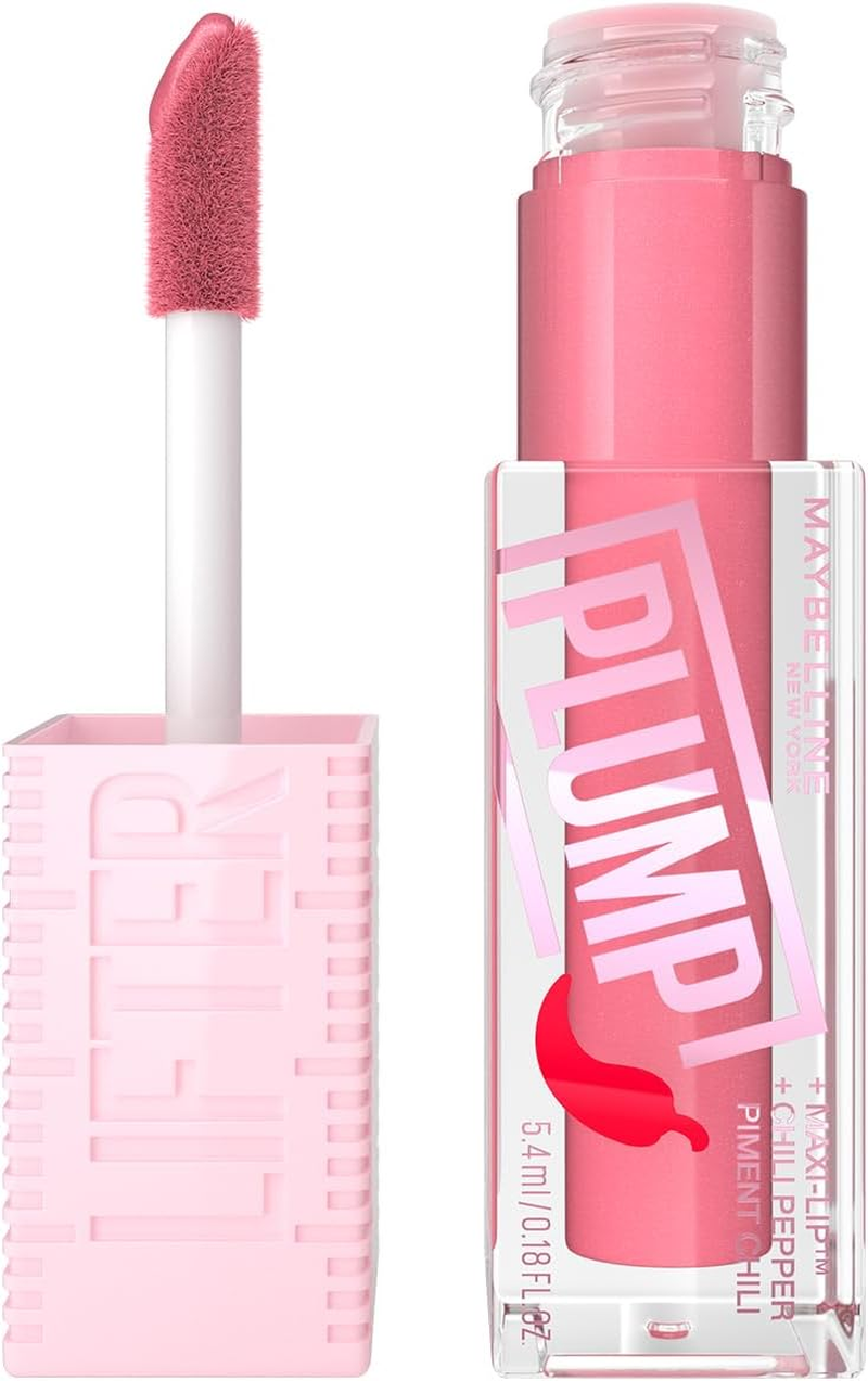 Maybelline New York Lifter Plump Lipgloss 5.4 Ml, Blush Blaze image number 2