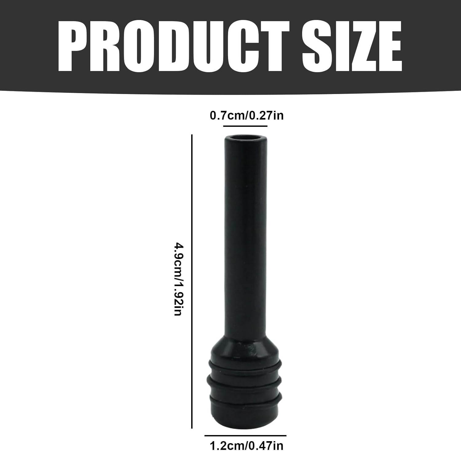 Laffoonparts 4 Pcs Car Door Lock Knobs Universal Aluminum Alloy Inner Door Lock Pull Pins for Most Cars Trucks Black image number 3