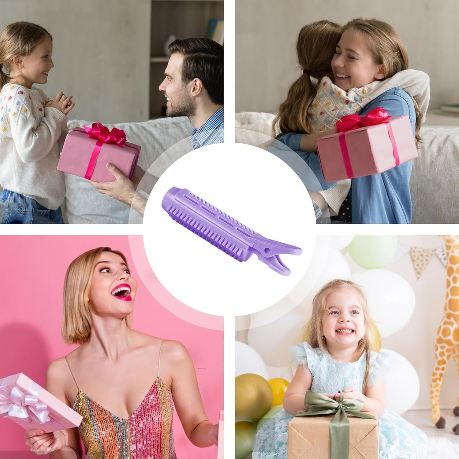 Volumizing Hair,Curly Hair Root Lifting 10 - Root for Hair Volume, Hair Volumizing Rollers, Instant Hair Volumizing for Women - Yellow image number 5