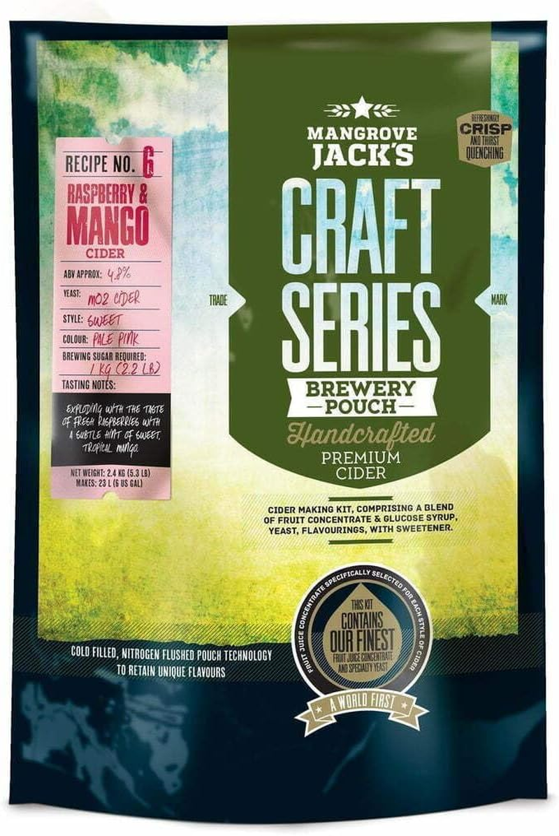 Mangrove Jack'S Craft Series Raspberry and Mango Cider Pouch image number 1