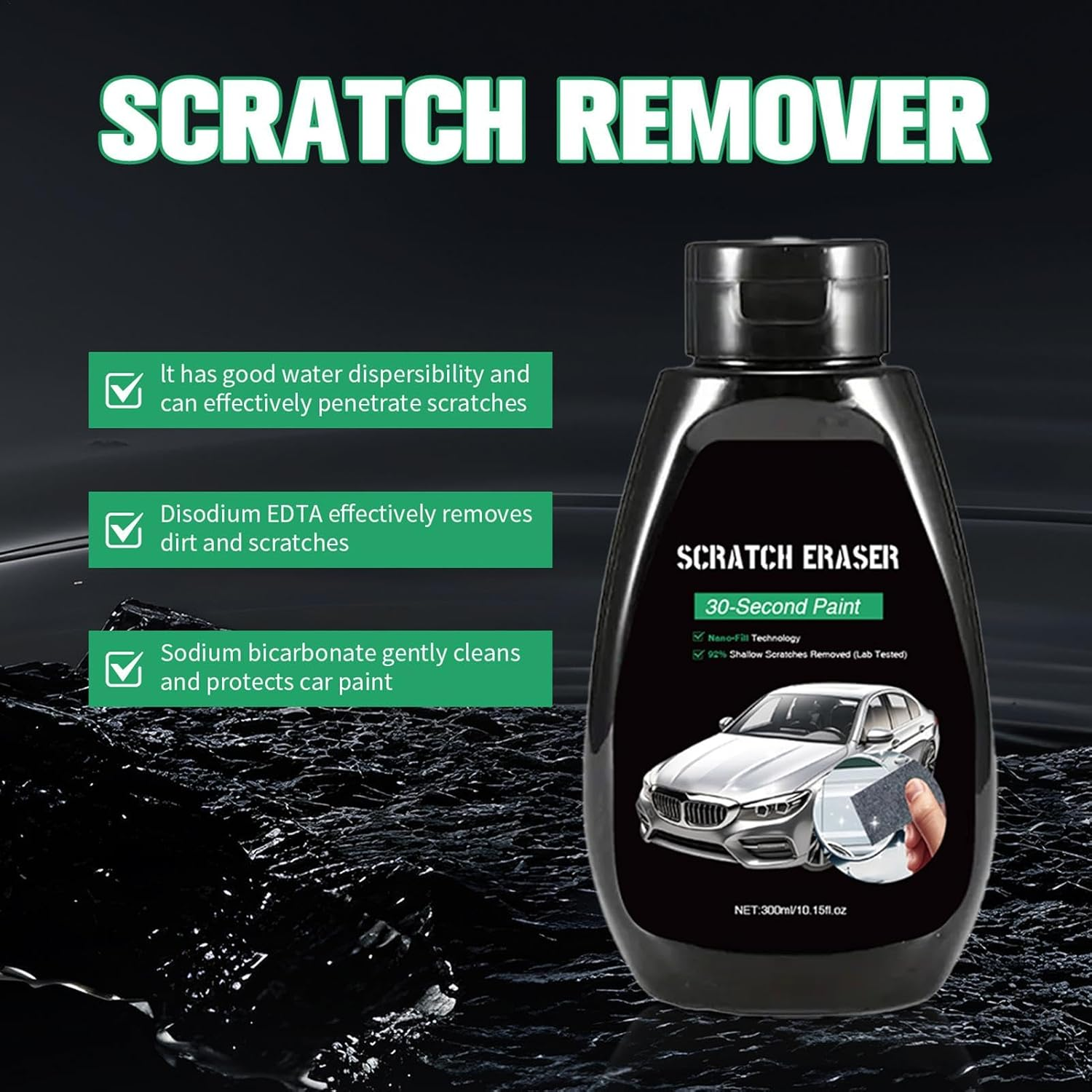 Polishing Compound for Car - Multifunctional Polishing Compound | 300Ml Portable Repairing Accessories, Automotive Buffing Tool for Trucks