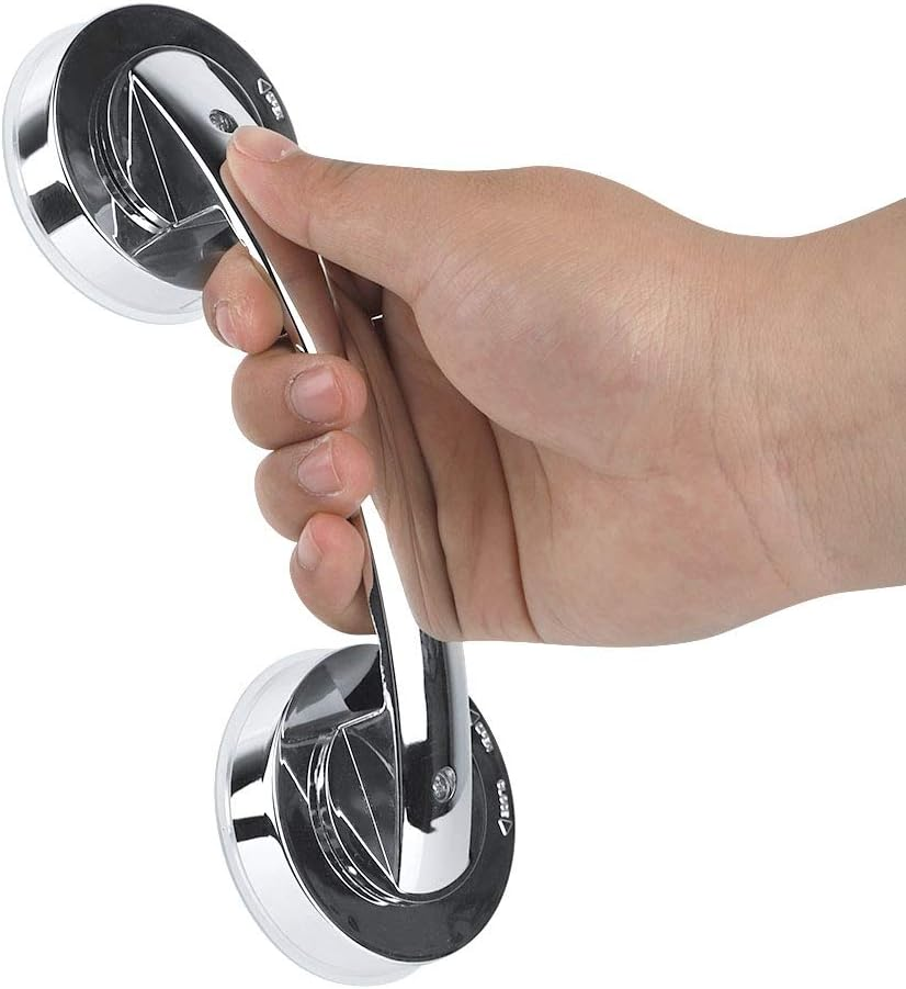 Shower Grab Bar Stainless Steel Bathroom Handle Suction Cup Handicap Bath Balance Safety Rail Support Assist for Seniors Elderly Injury image number 2