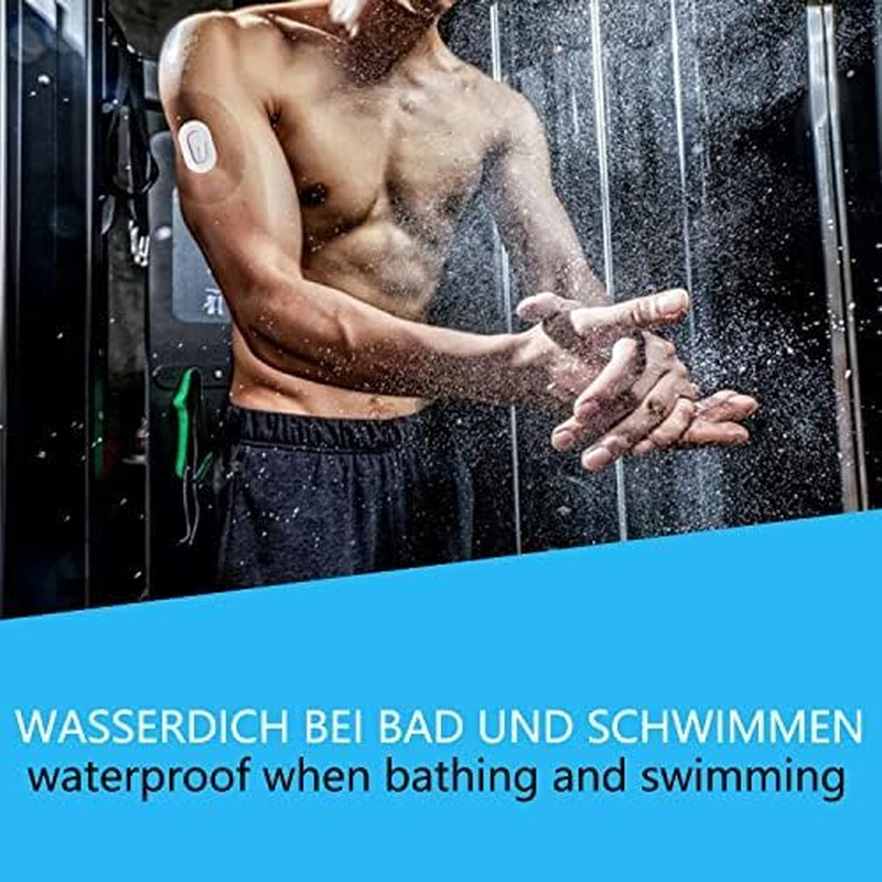 40 Pack Dexcom G6 Adhesive Patches,Waterproof and Transparent Dexcom G6 Overpatch for 10 Days Long Stay Fixation Monitor Protection，Easy to Use Pre-Cut Adhesive Tape image number 4