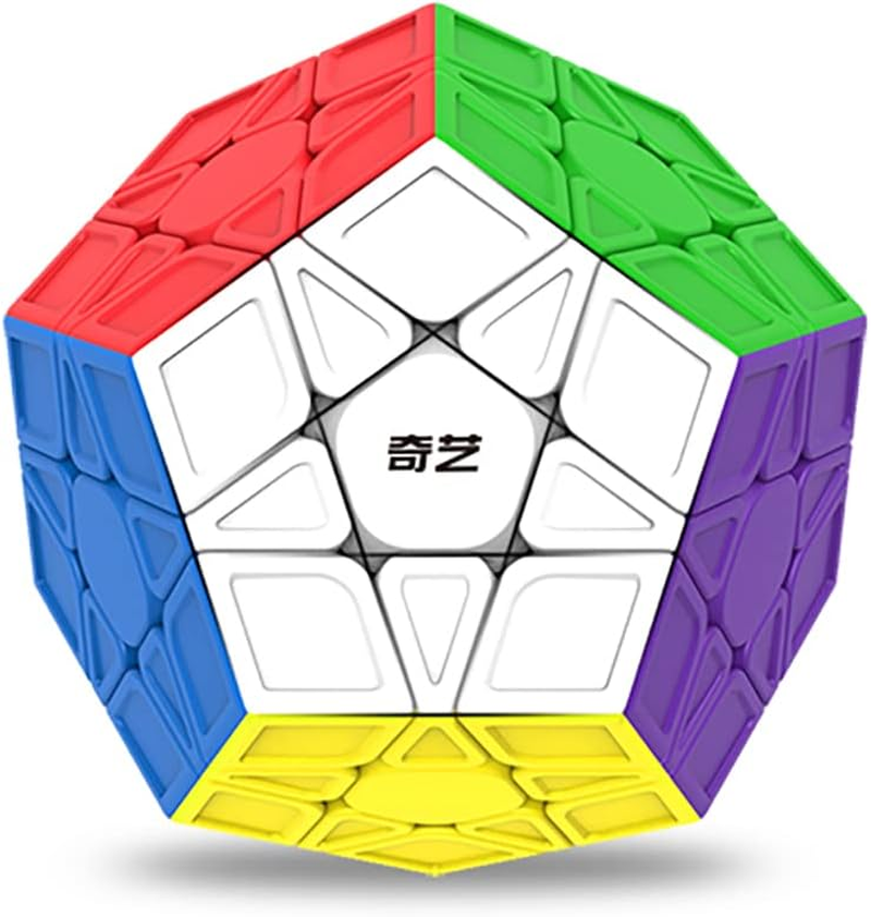 Willking Qiyi Megaminx Speed Cube Sculpted Stickerless 3X3 Pentagonal Dodecahedron Speed Cube Puzzle Toy (Qiheng S Version) image number 2