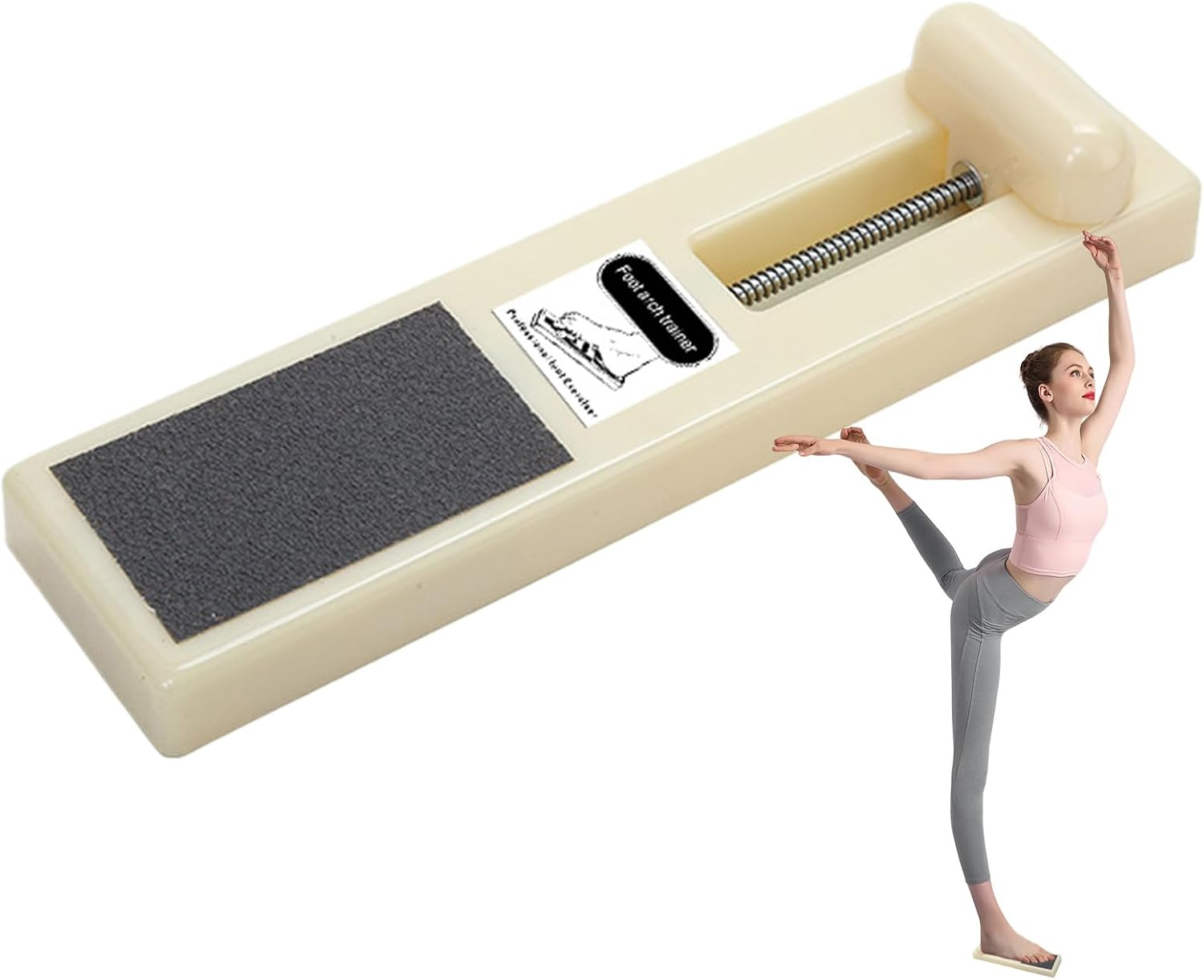 Dance Foot Stretcher - Ballet Arch Enhancer Training Tool | Foot Flexibility Strength Tool | Leg Conditioning Resistance Band, Pointe Toe Stretch Device, Ballet Dancer Tools, Stretching for Practice - Dark Blue image number 7