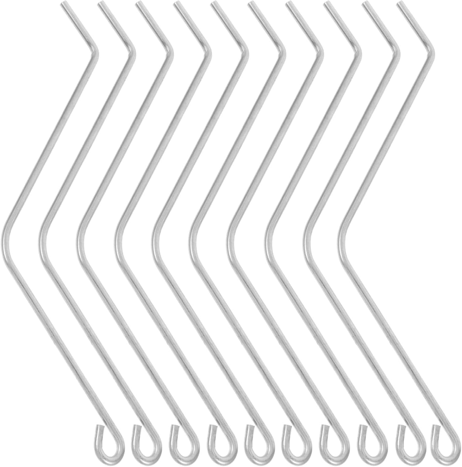 10PCS Beehive Frame Spring Clamps, Durable Bee Hive Connectors for Quick Frame Assembly, Secure Holding Beekeeping Supplies for Beekeepers (15.50X3.50X0.30) image number 2