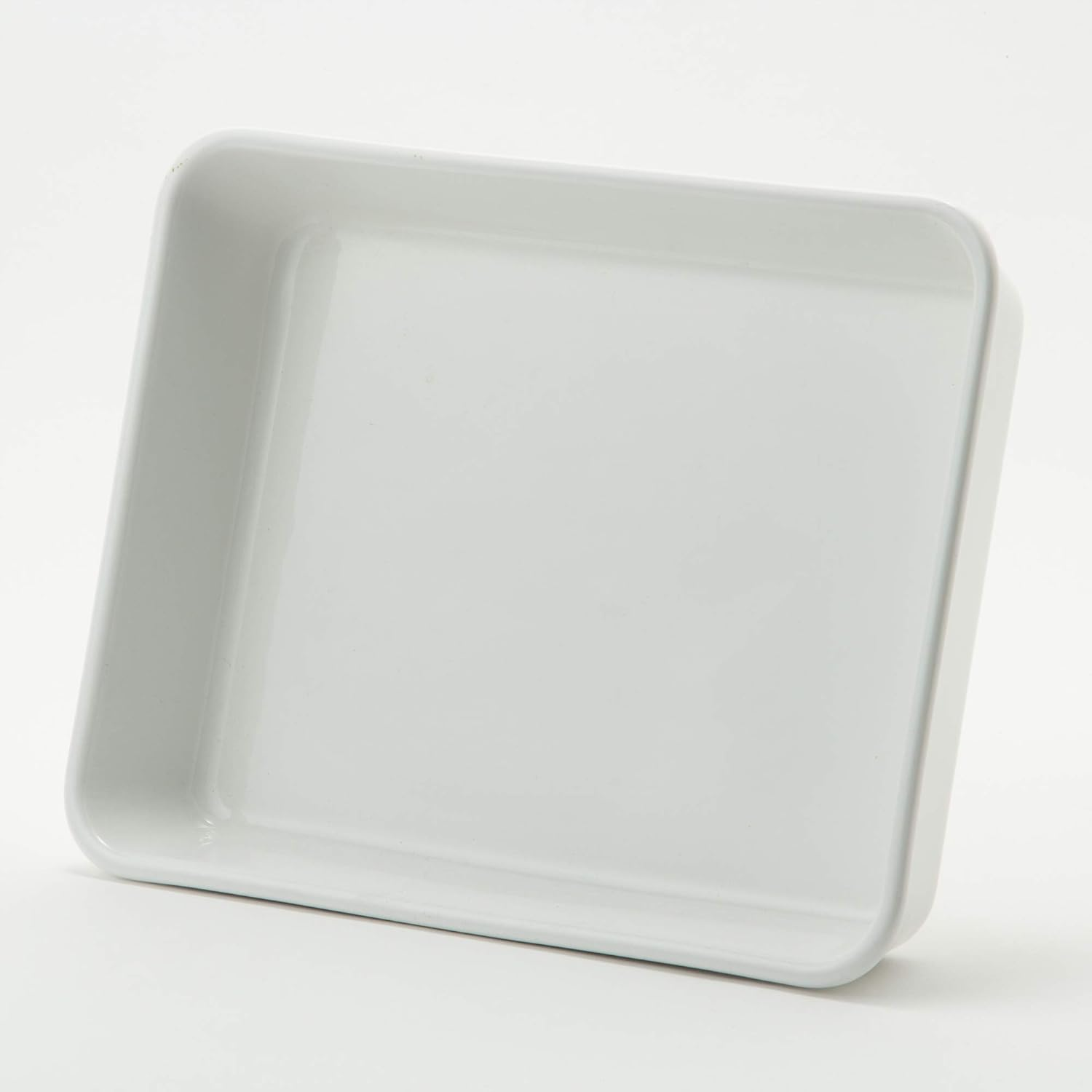 TAMAKI T-787168 Ceramic Bat, White, Diameter 11.6 X Depth 9.1 X Height 1.9 Inches (29.5 X 23 X 4.8 Cm), 66.7 Fl Oz (2,100 Ml), Microwave, Dishwasher, Oven Safe image number 4