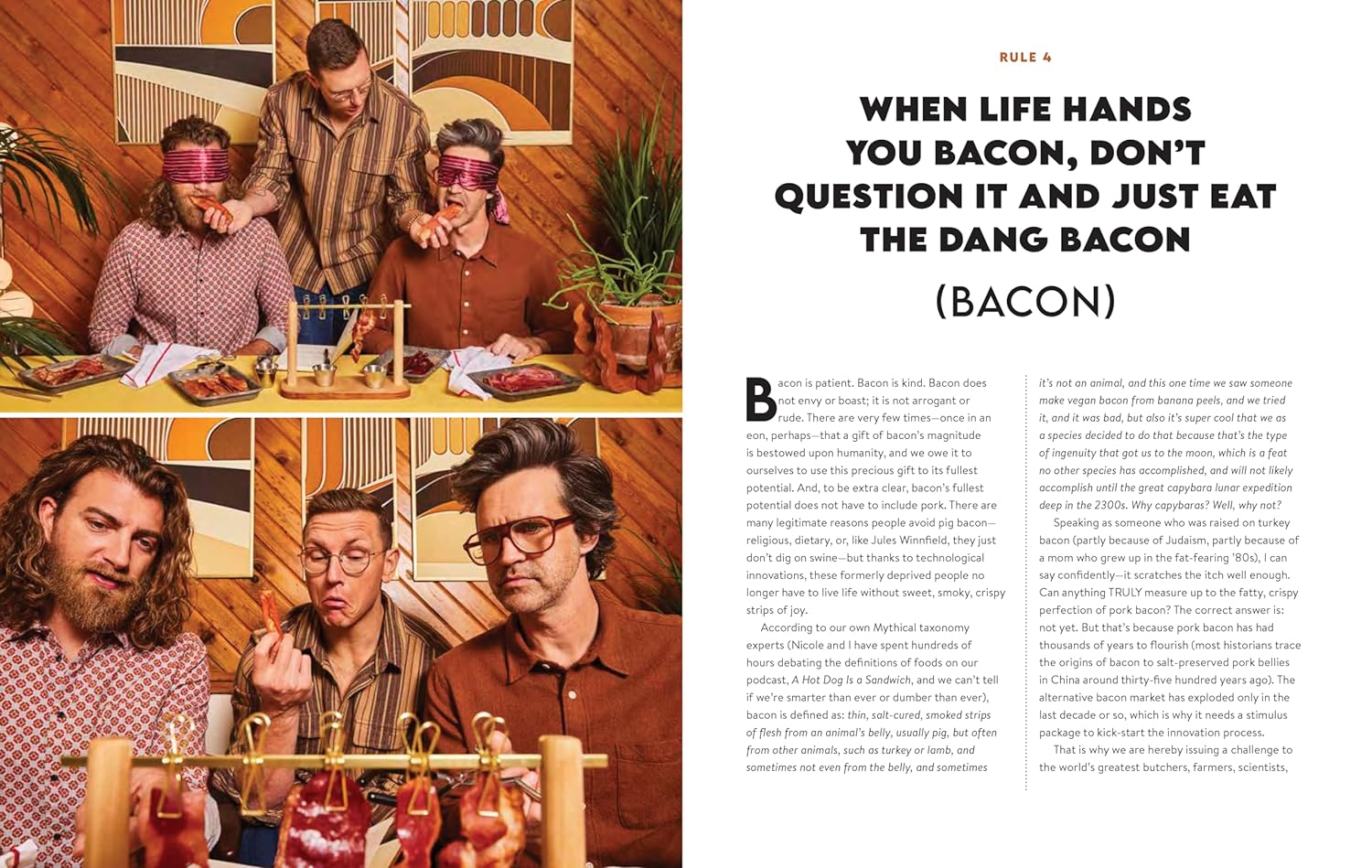 Rhett & Link Present: the Mythical Cookbook: 10 Simple Rules for Cooking Deliciously, Eating Happily and Living Mythically