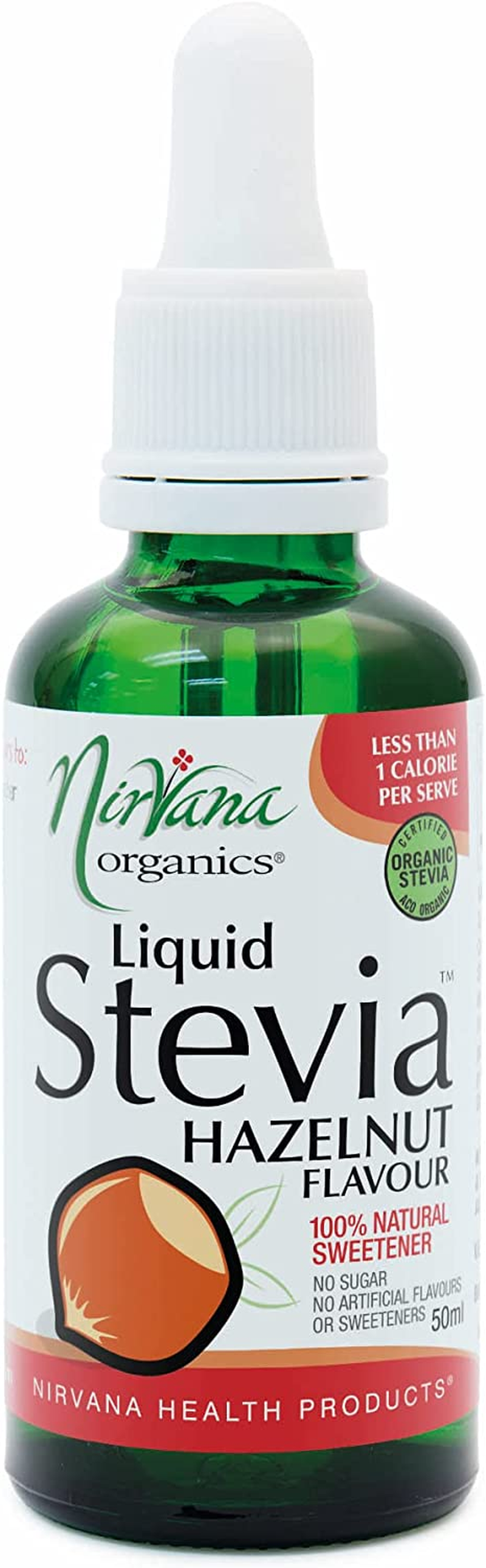 Nirvana Organics Liquid Stevia Caramel Flavour Sweetener 50Ml image number 2