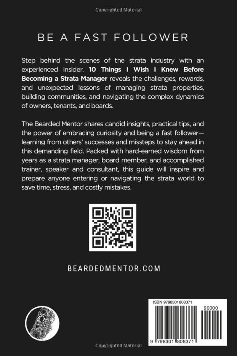 10 Things I Wish I Knew before I Become a Strata Manager