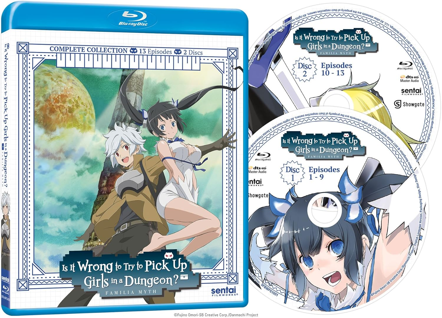 Is It Wrong to Try to Pick up Girls in a Dungeon? [Blu-Ray] image number 1