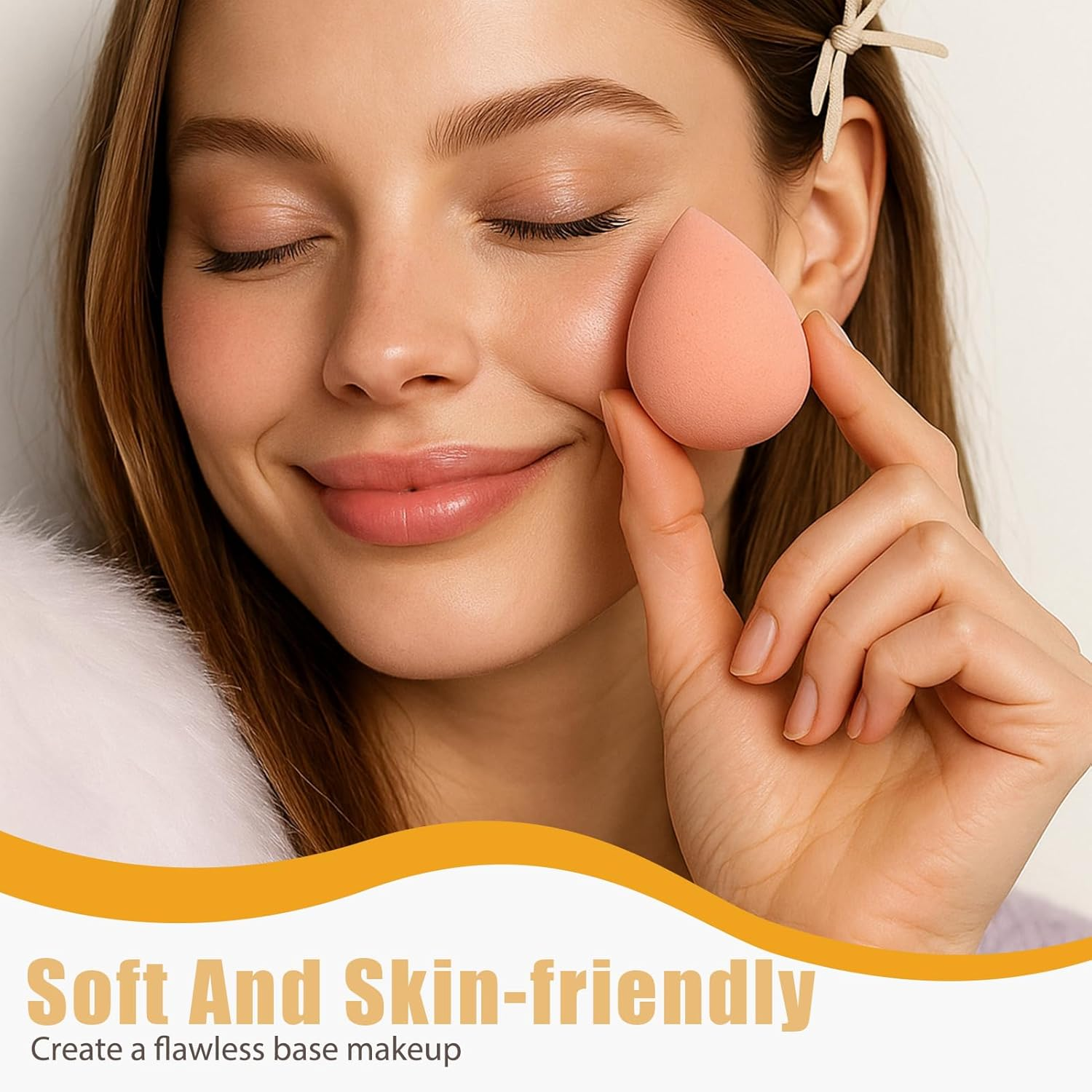 12 Pcs Makeup Sponges, Beauty Blender Set, Foundation Applicators for Complexion, Soft Powder Puff Tools, Versatile Makeup Brushes for All Skin Types, Liquid & Cream Products