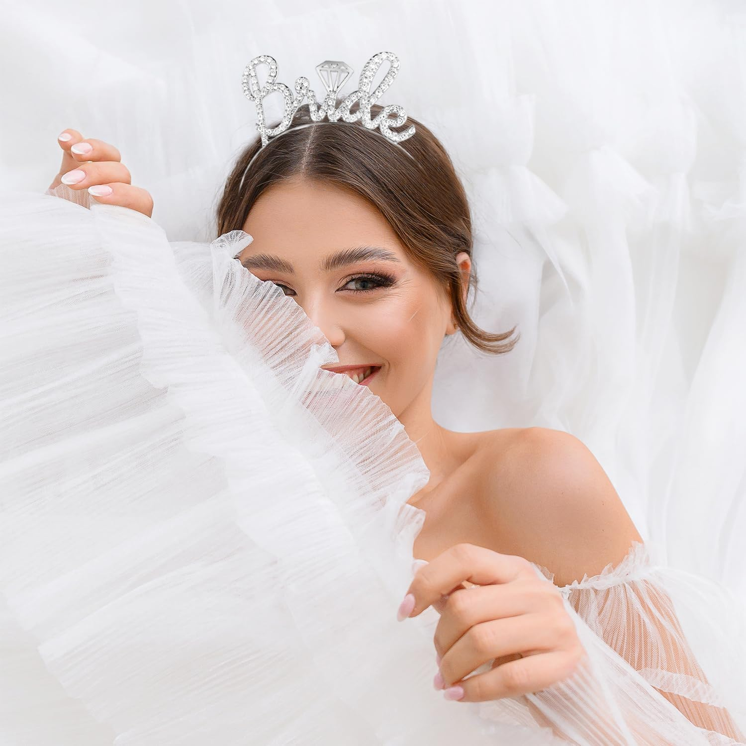 Dohia Bride Headband ST3-XNFG image number 1