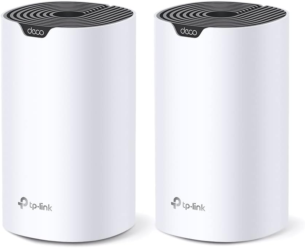 Tp-Link Deco AC1900 Whole Home Mesh Wi-Fi System, Connect 100+ Devices, Seamless Roaming, Full Gigabit Ports, MU-MIMO, Parental Controls, Easy Setup, Compatible with Starlink (Deco S7(2-Pack)) image number 4