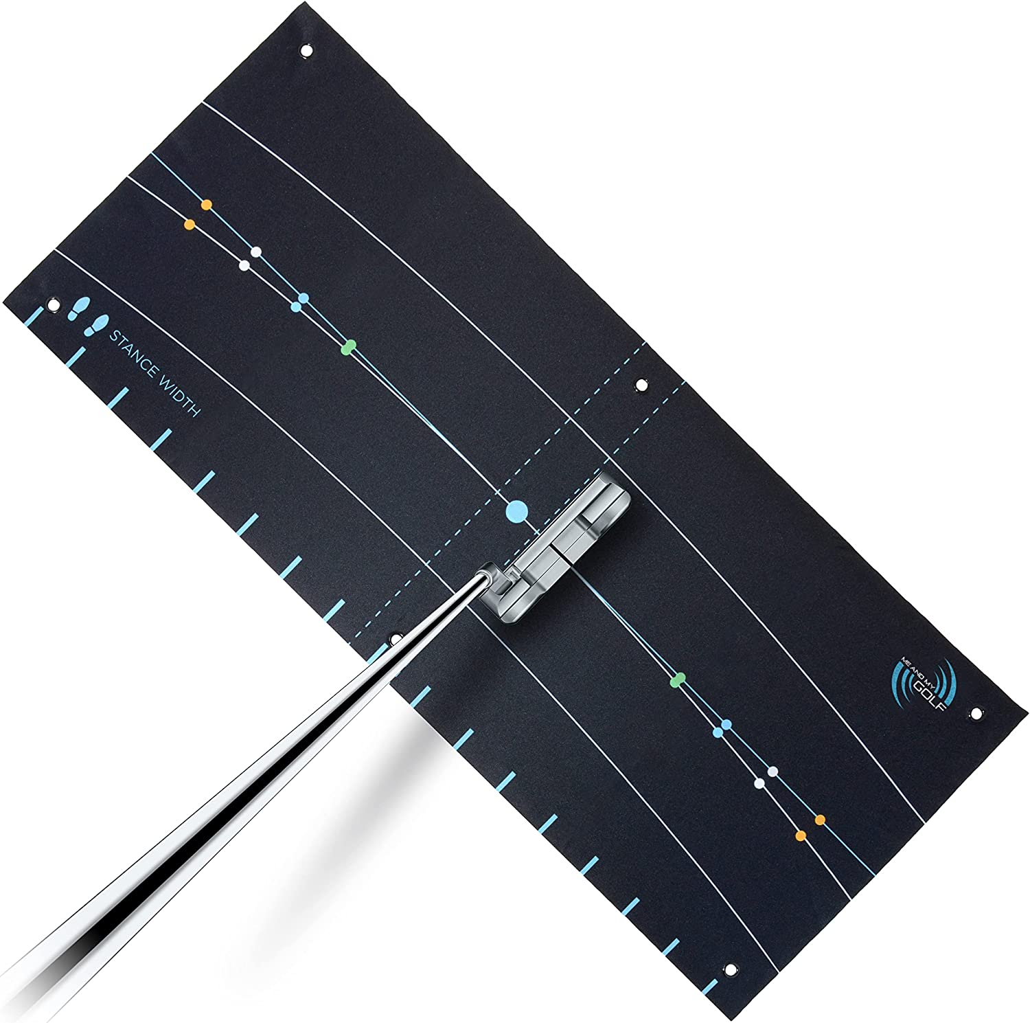 ME and My Golf Stroke Trainer - Putting Arc and Aim Target - Includes Instructional Training Videos, Black image number 6