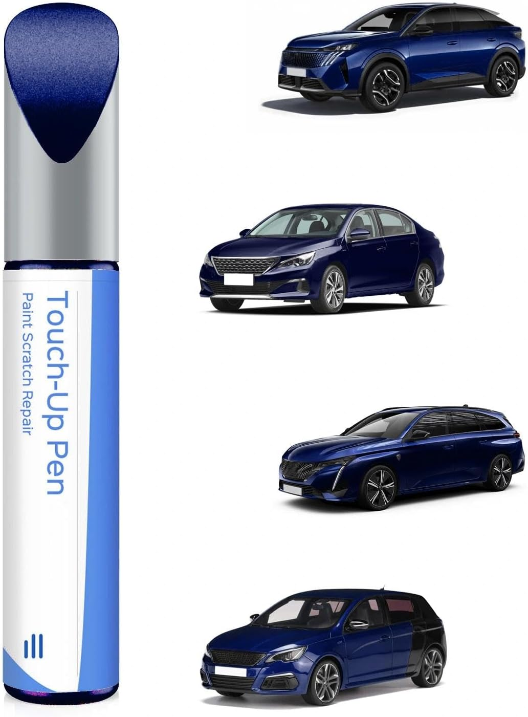 KCA Gris Artense Metallic/Cumulus Grey Metallic Touch up Paint Peugeot Exact Match - Touch up Scratches and Chips