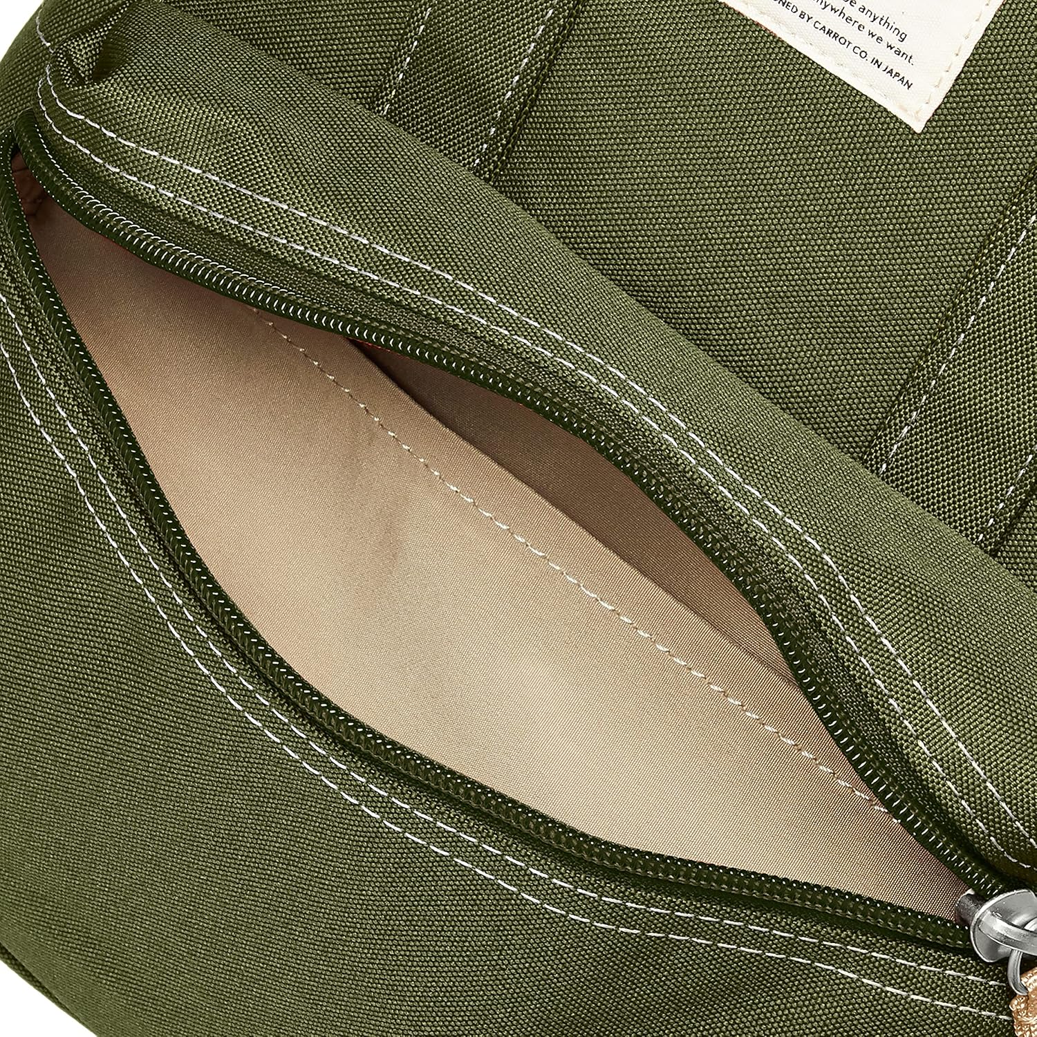 Anello Grande Craft GTM0304Z Mini Backpack, A5, Water Repellent, Multi-Storage - Beige image number 6