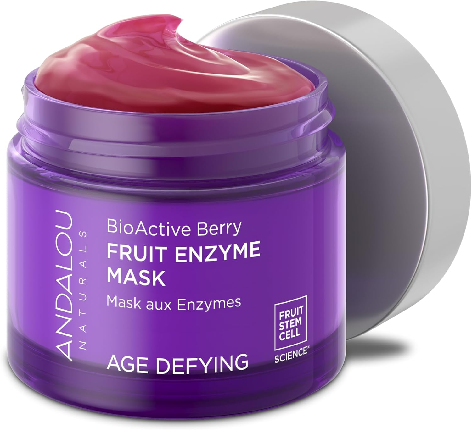 Andalou Naturals, Bioactive 8 Berry, Fruit Enzyme Mask, 50G image number 1