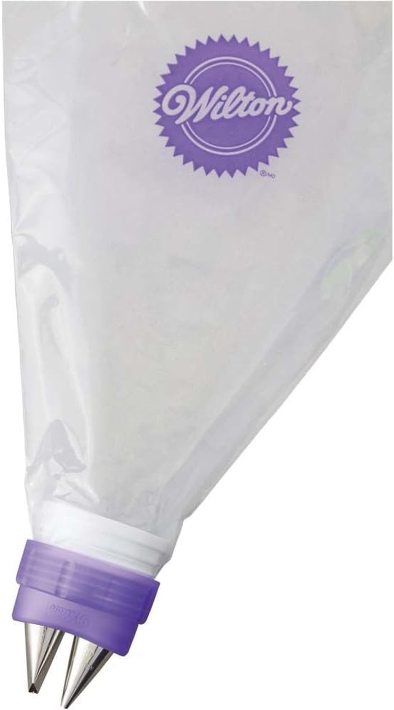 Wilton Tip2 Decorating Duo Tip Coupler Set image number 2