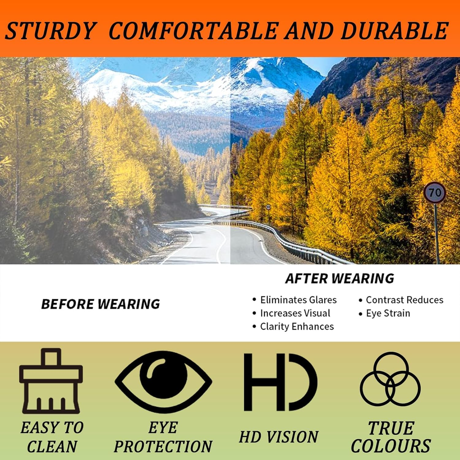 Jiayoulc 3PCS Unisex Polarized Sunglasses & Accessories UV400 Protection Rectangular Mens Women Sun Glasses Retro Eyewear for Outdoors Sports Golf Cycling Fishing Hiking image number 3