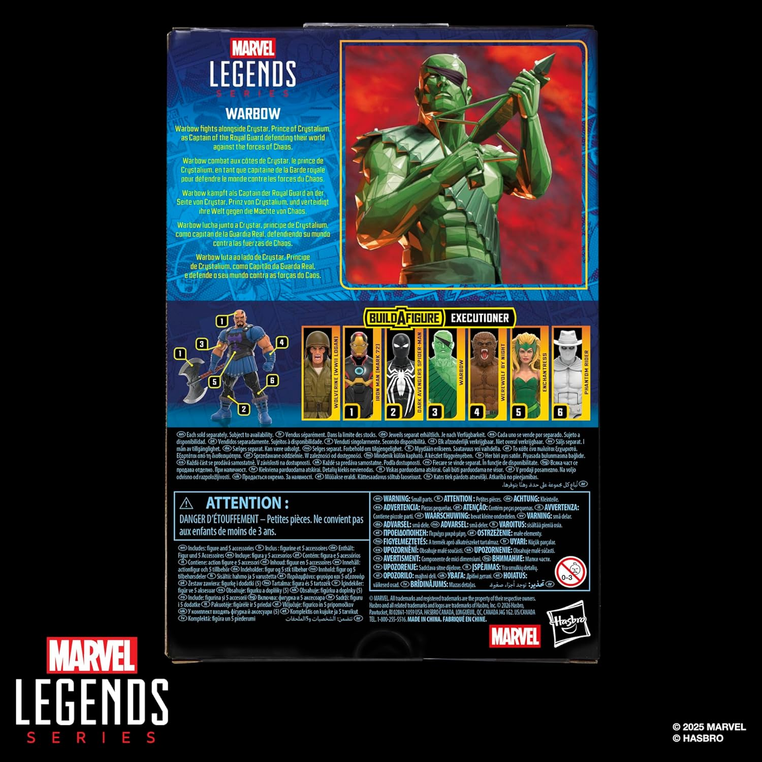 Marvel Legends Series Warbow, Saga of Crystar Comics Collectible 6-Inch Scale Action image number 4
