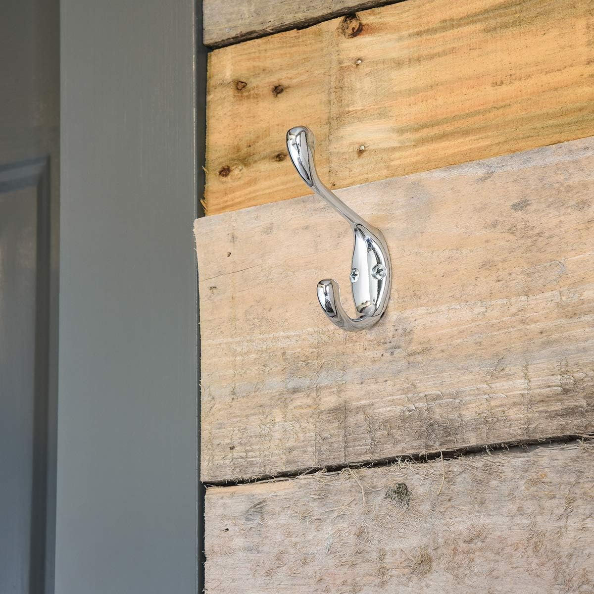 Amazonbasics Top-Bottom Prong Coat Hook, AB4600-PC-5 image number 6