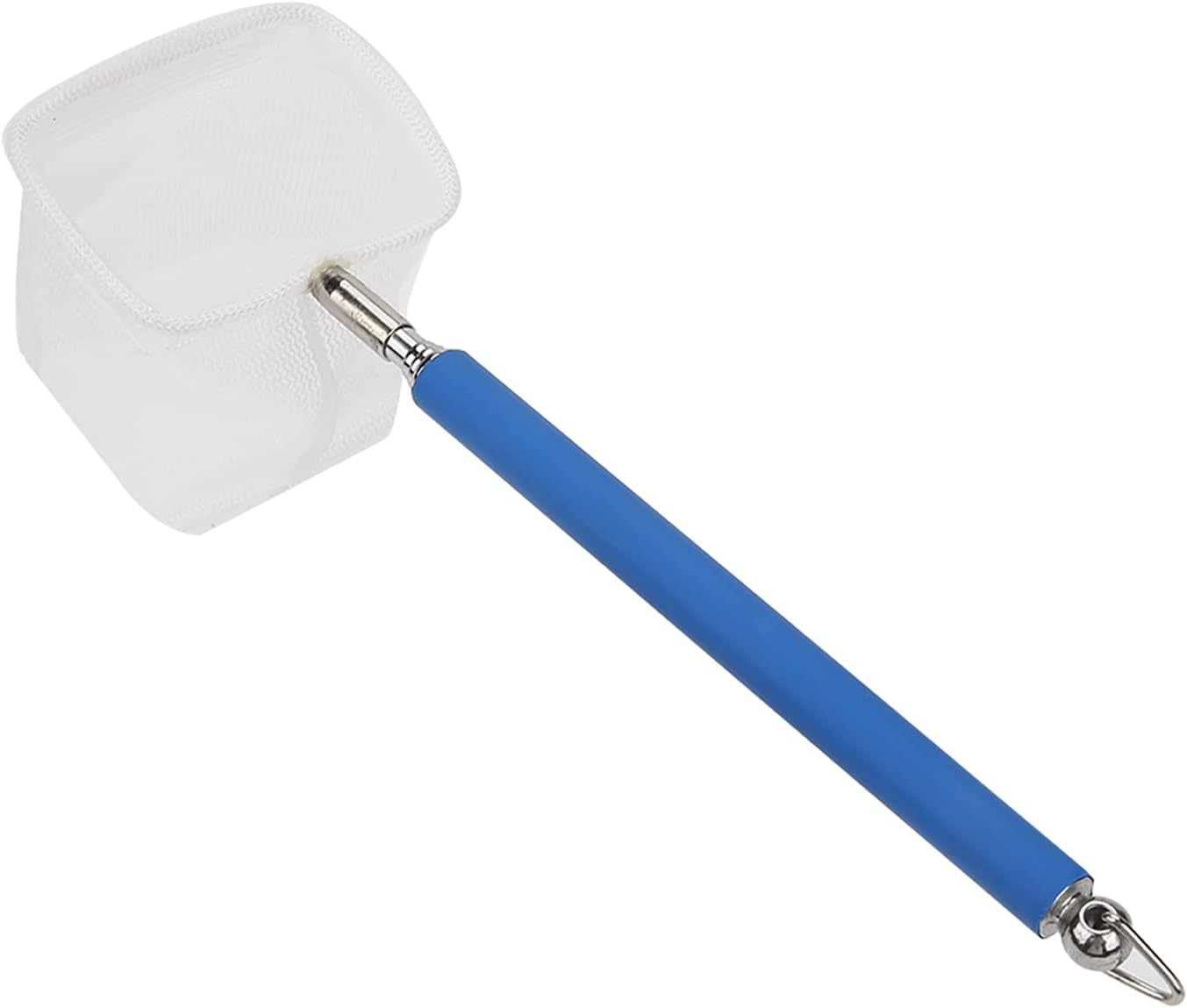 Adjustable Mini Fishing, Net Pole for Aquarium Tank Fish Accessories Shrimp 20 57.5Cm Expandable Blue Square round Net Black (Round Net) (Square Net) (Round Net) (Square Net) image number 2