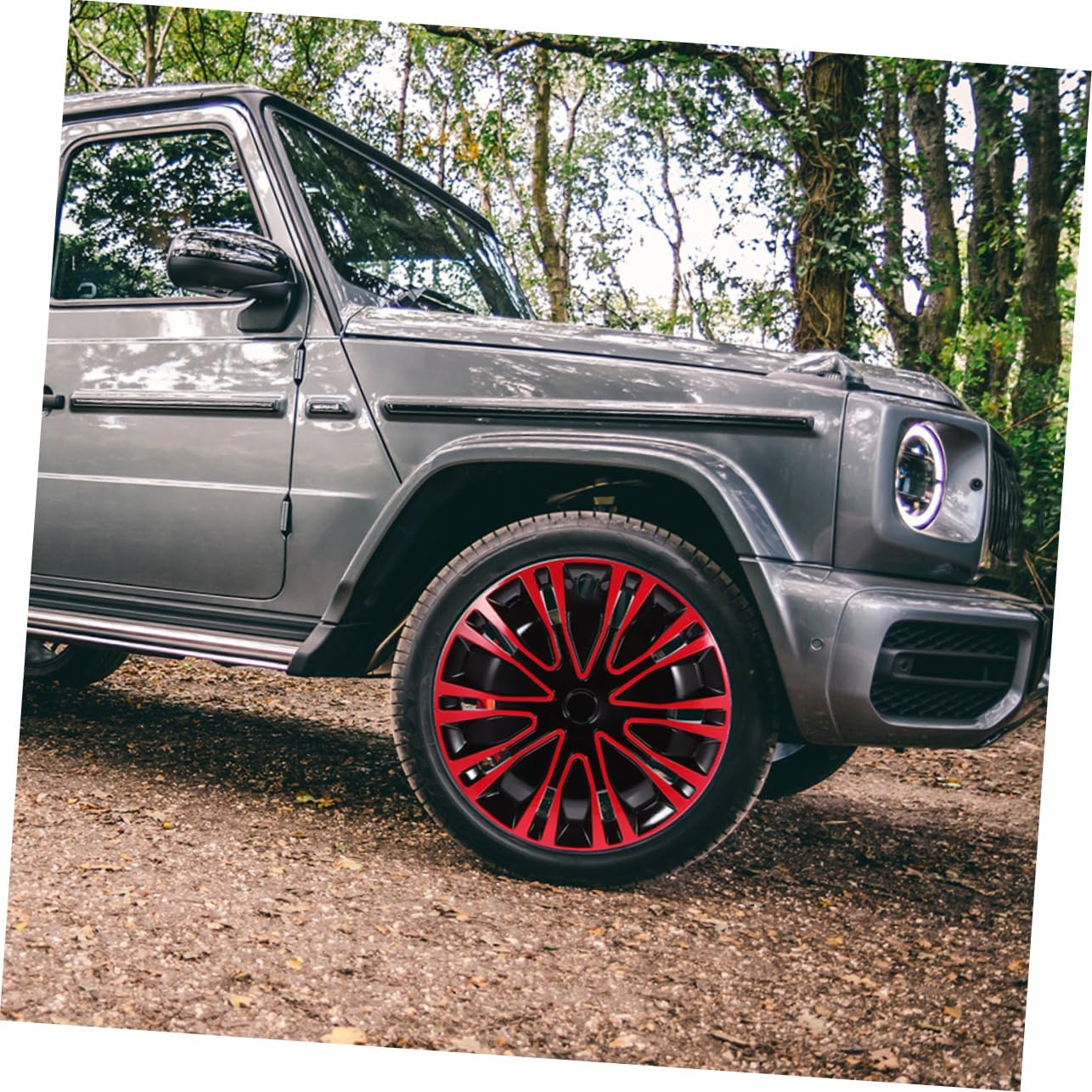 EXAOMBLE Hubcap Wheel Cover Replacement 14 Inches Rim Cover for Car Accessories Wheel Rim Hubcap Stylish and Easy Install image number 5