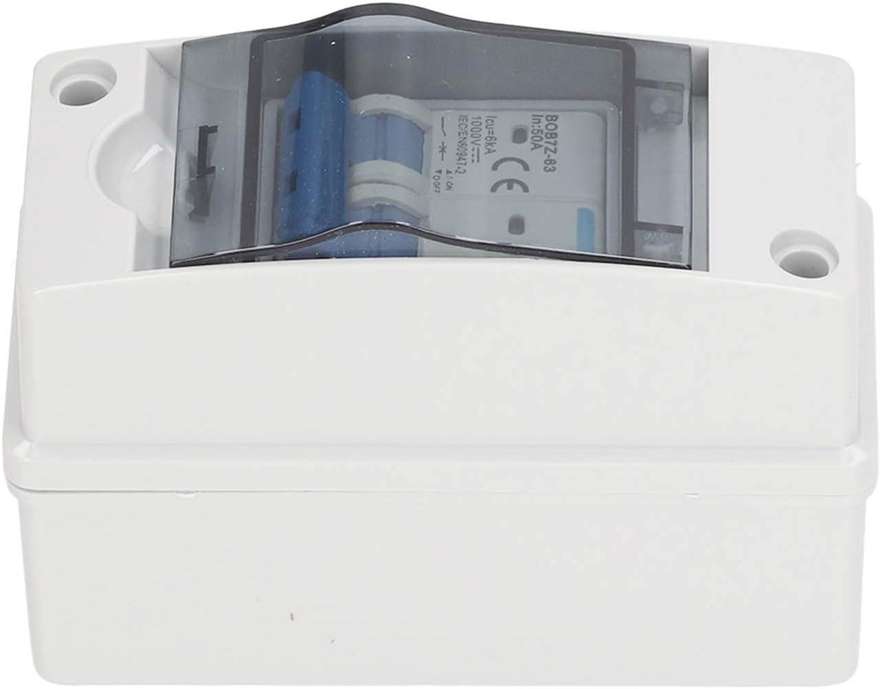 Solar Panel Disconnect Switch, 50A DC Disconnect Switch, PV Solar Miniature Circuit Breaker with IP65 Waterproof Distribution Box for Outdoor Solar PV System image number 4