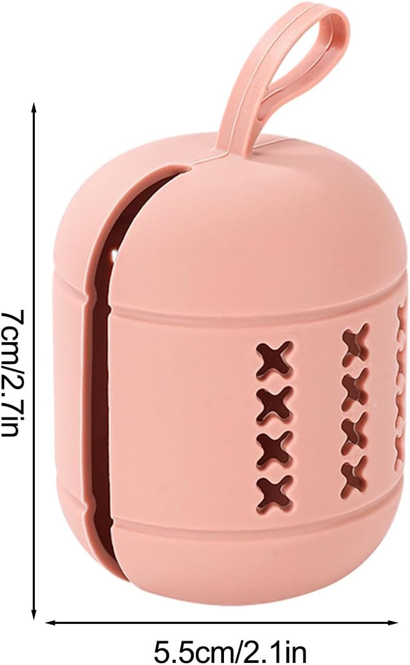 Makeup Sponge Holder, Beauty Sponge Case | Double Sided Breathable Silicone Powder Puff Holder, Cosmetic Sponge Container for Any Sponge