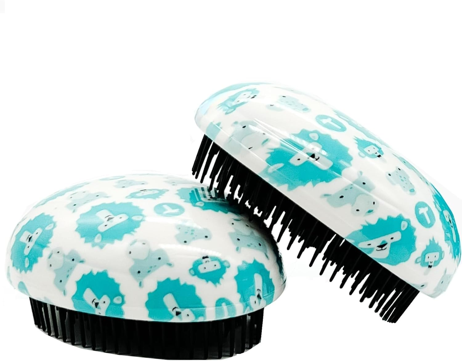 T Is for Tame &ndash; Detangling Brush for Toddlers & Kids, Mini Detangler Brush Tames Knots W/Out Tears or Tantrums, Perfect Size & Shape for Kids Hands, Developed by Mom of Twins (1 Single Brush) image number 3