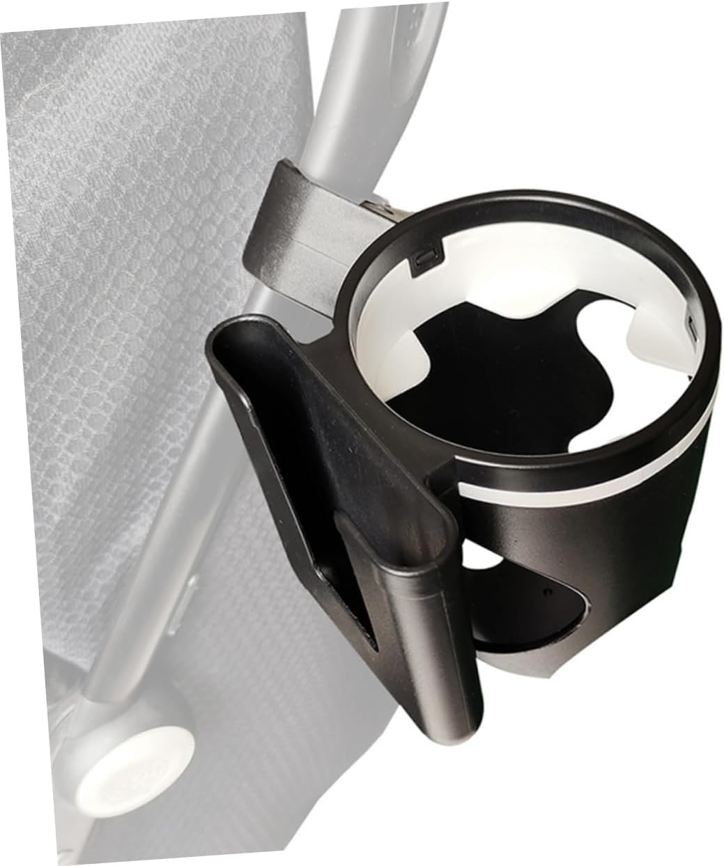 ERINGOGO Stroller Cup Holder with Phone Holder Bike Beverage Rack for Prams Strollers Easy Install Use