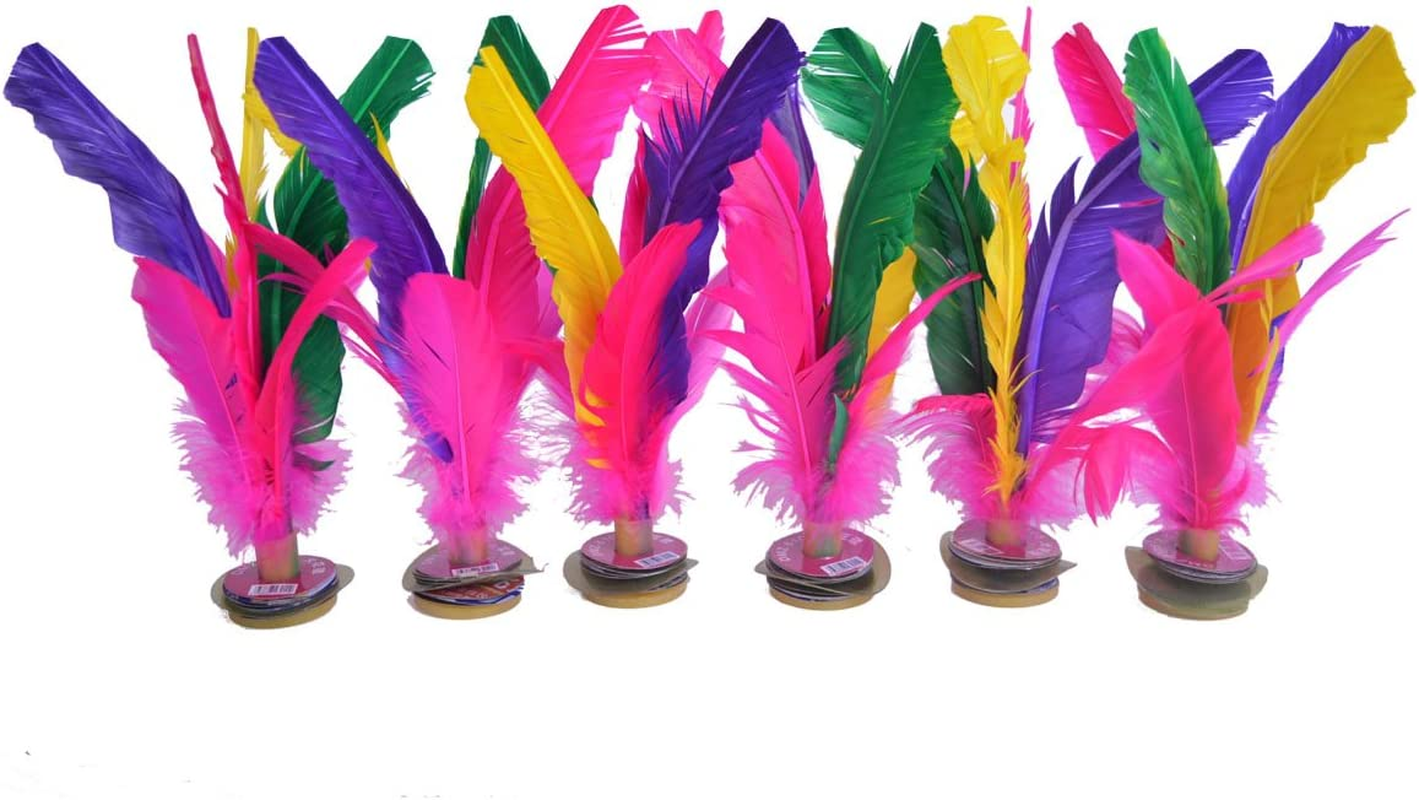 Baitaihem Kick Shuttlecock Chinese Jianzi Colorful Feather Foot Sports Outdoor Toy Game image number 1