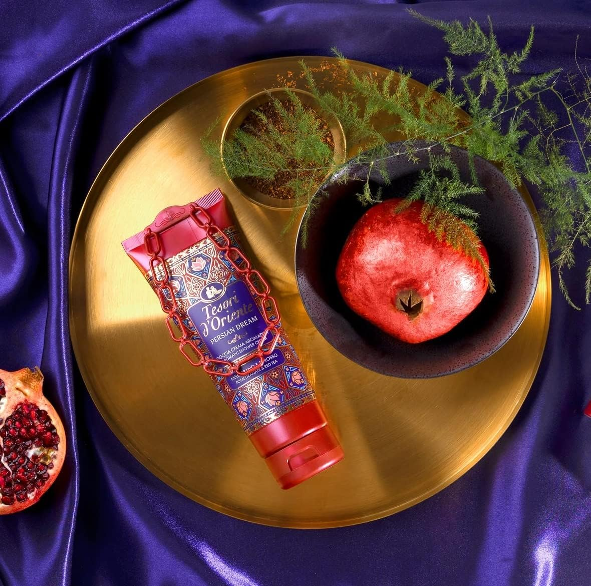 TESORI D&acute;ORIENTE Persian Dream with Pomegranate and Red Tea Shower Gel 250 Ml image number 1