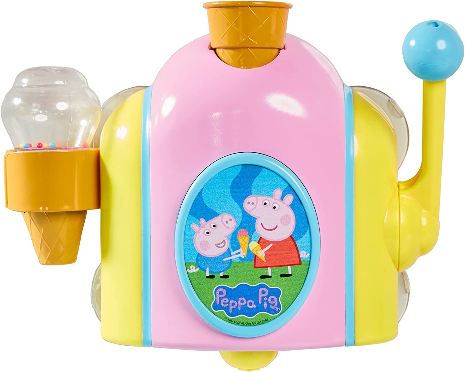 Tomy Peppa Pig Bubble Ice Cream Maker Baby/Toddler Bath Water Fun/Game Toy 18M+