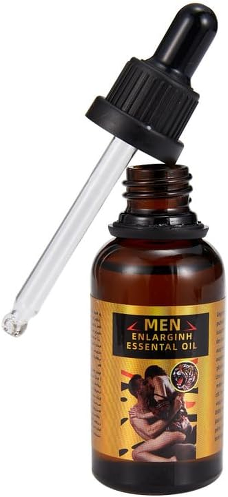 Men'S Erotic Massage Essential Oil for Sex, Sexual Enhancement Erection Cream, Penisgrowth Longer, Penis Energy Essence Oiyl, Care Delay Performance Boost Strength，Massage Oil image number 4