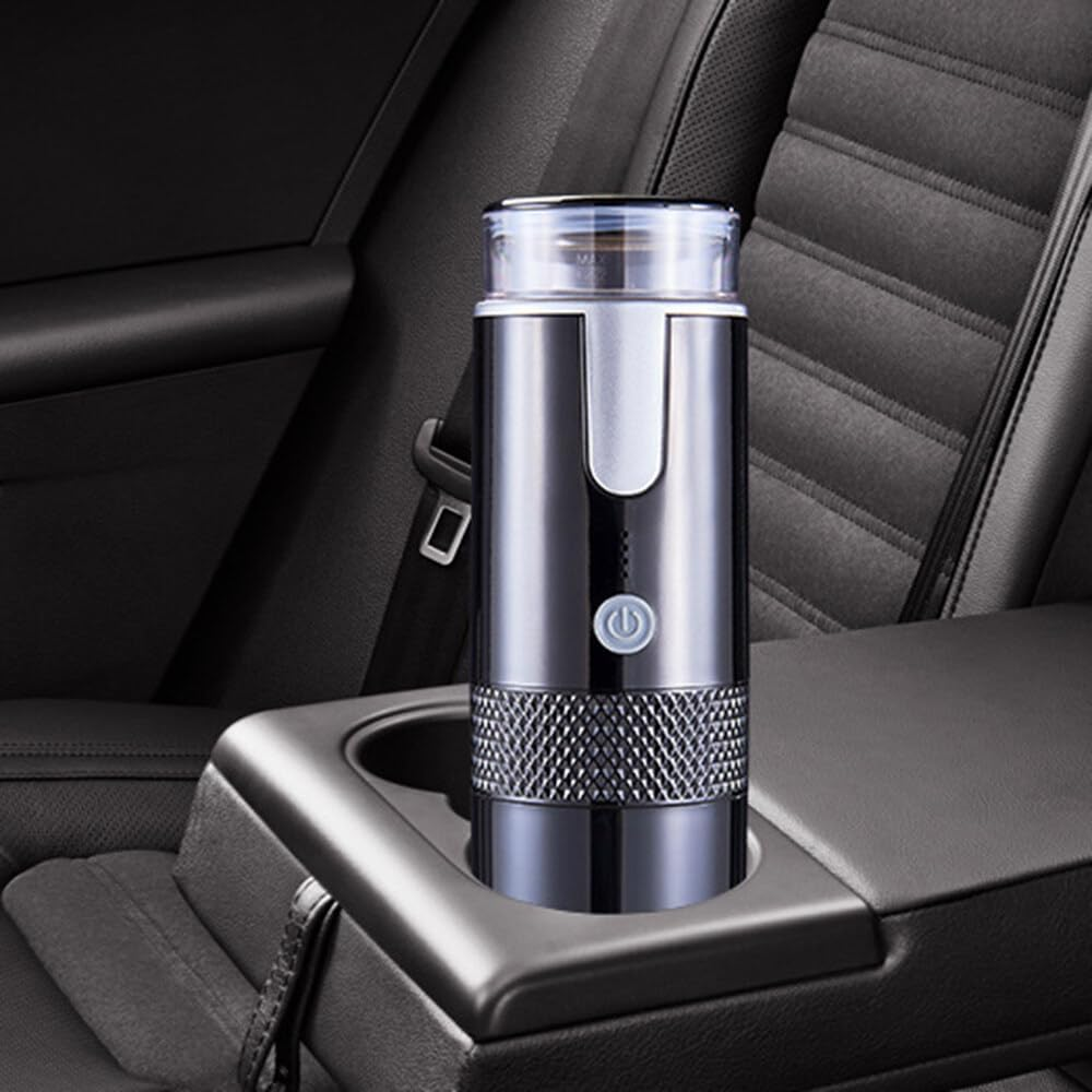 Portable Coffee Maker, 170Ml Wireless Electric Espresso Machine Mini Rechargeable Capsule Coffee Machine for Car Home Office Travel image number 6