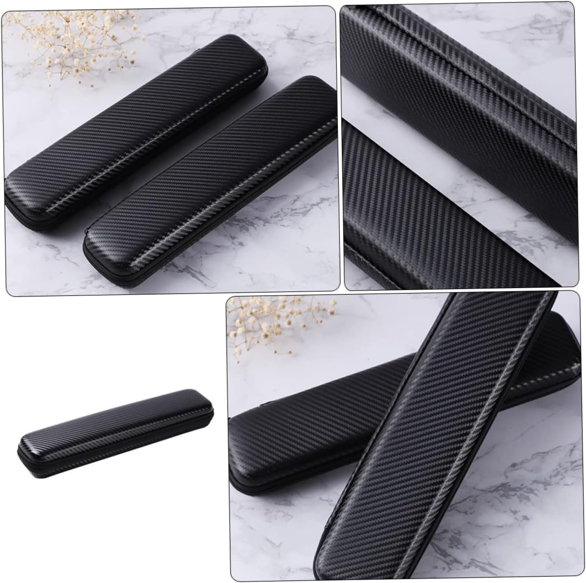 Healvian 4Pcs Hair Straightener Bag Case Fashionable Practical Storage for Travel image number 6