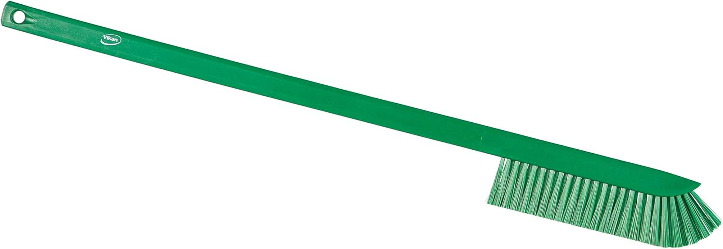 Vikan Ultra Slim Brush, Regenerated Polypropylene Block, Green, One Size