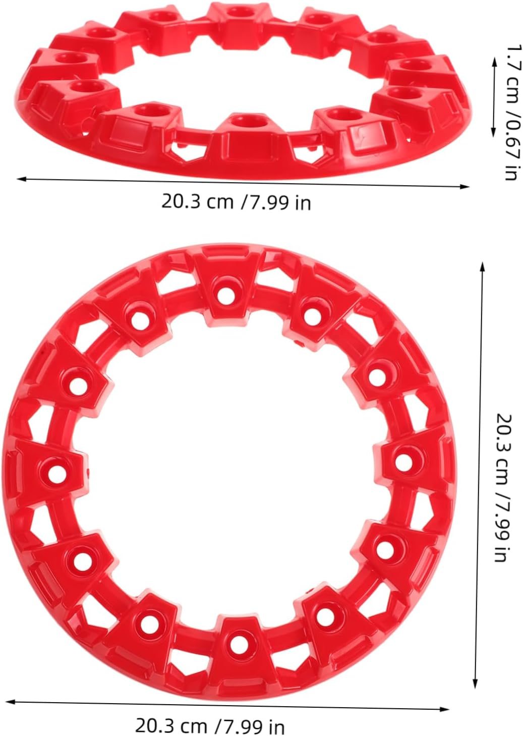 GARVALON Decorative Wheel Hub Covers for Vehicles Stylish Design Easy Installation for Car Rims Aesthetic Appeal and Preserves Wheel Integrity image number 4