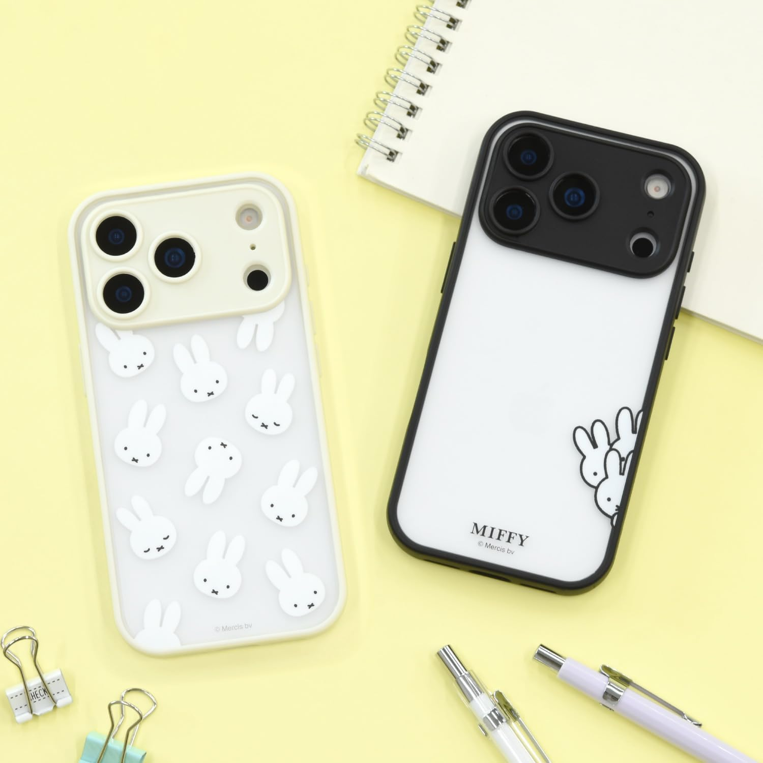 Gourmandies MF-627A Miffy Iiiifit Plamp Frame Compatible with Iphone 17 Pro Case All Pattern - Allover Pattern image number 3