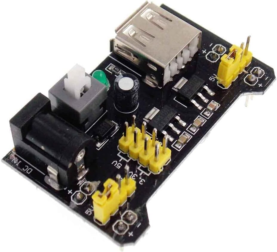 3.3V 5V Breadboard Power Module 65 Jumper Wires 400 Points Prototype Bread Board