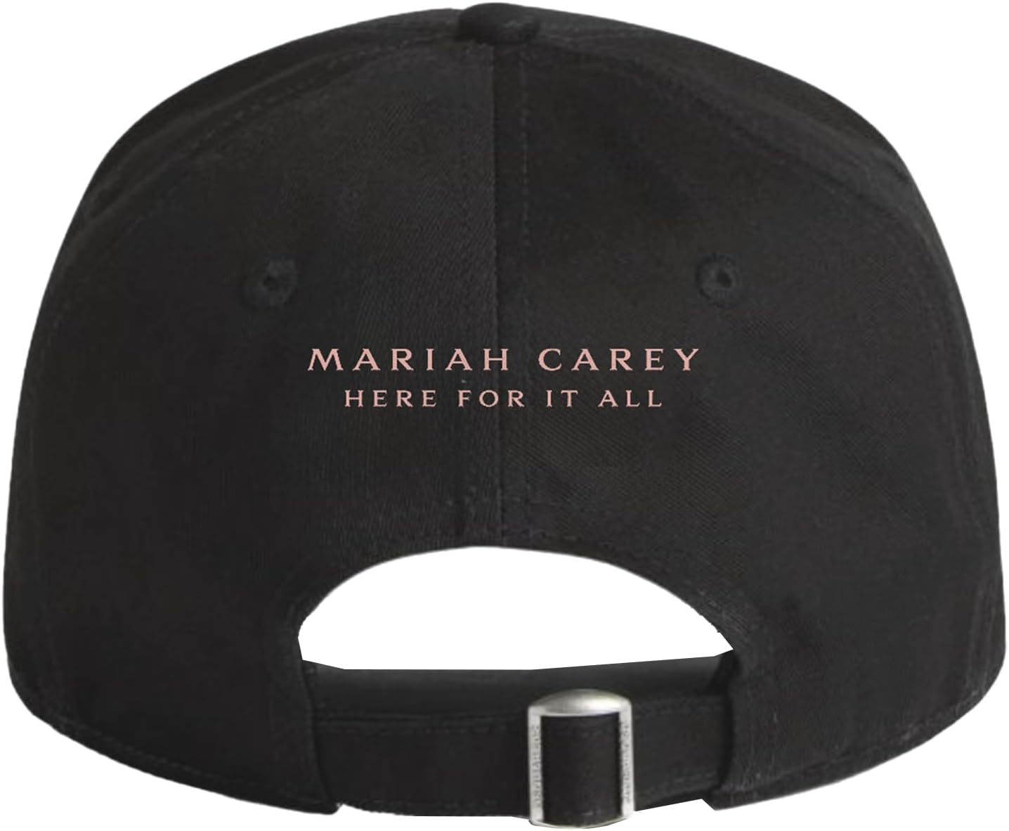 Official Merch Here for It All the Era of Mi Black Cap